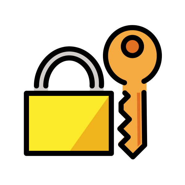 Locked With Key Svg File