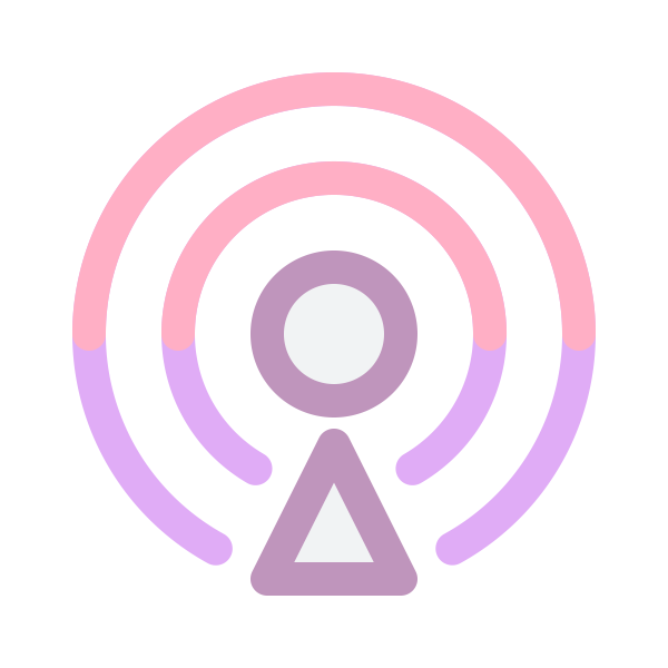 Podcasts Apps Network Audio Svg File