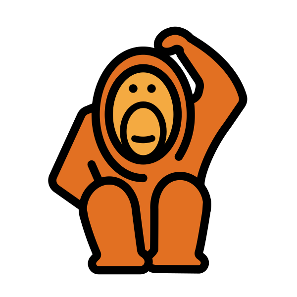 Orangutan Svg File