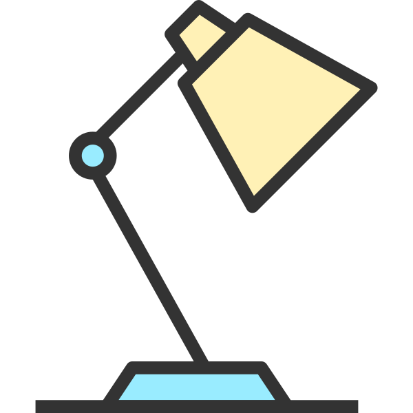 Desk Lamp Svg File