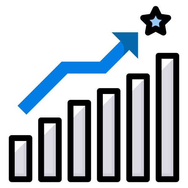 Analytics Chart Growth Svg File