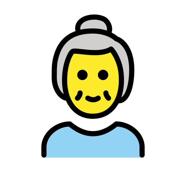 Old Woman Svg File