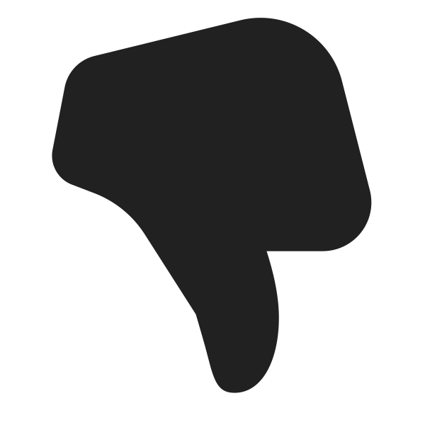 ThumbDislike1 Svg File