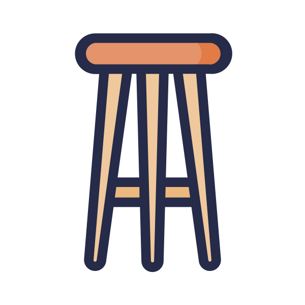 Bar Chair Interior Stool Decoraion