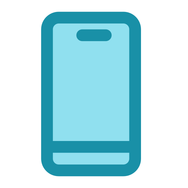 Smartphone Device Basic Svg File