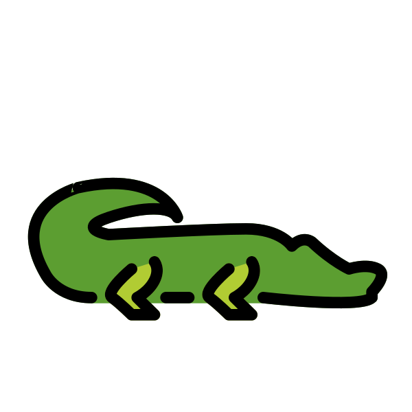 Crocodile Svg File