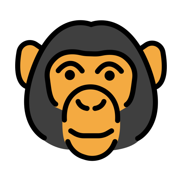 Monkey Face Svg File