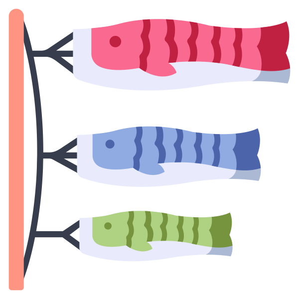 Carp Fish Flag Svg File