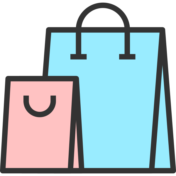 Shopping Bags Svg File