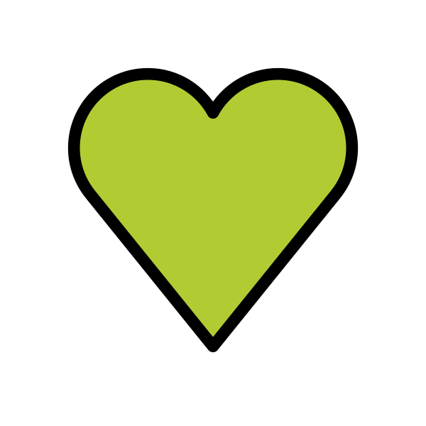 Green Heart Svg File