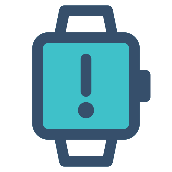 Smart Smart Watch Warning Svg File