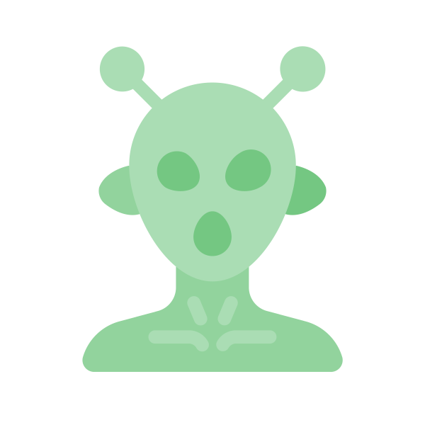 Alien Devil Halloween Mascot Monster Svg File