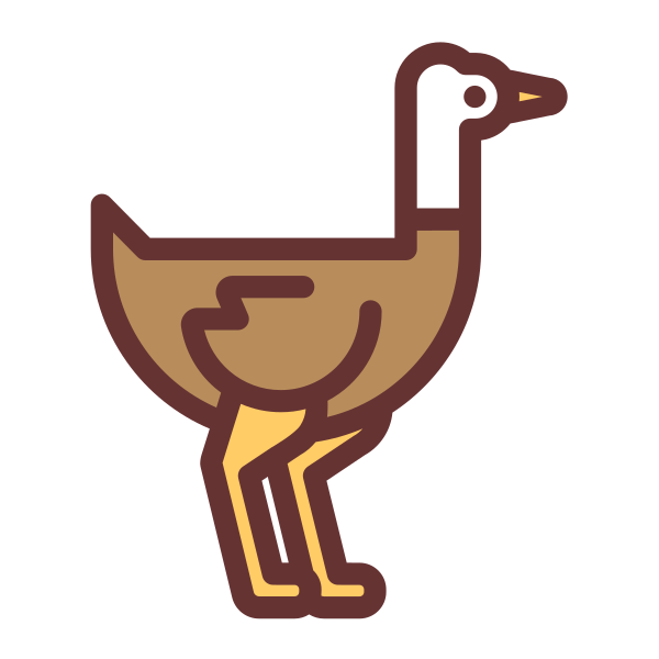 Ostrich Svg File