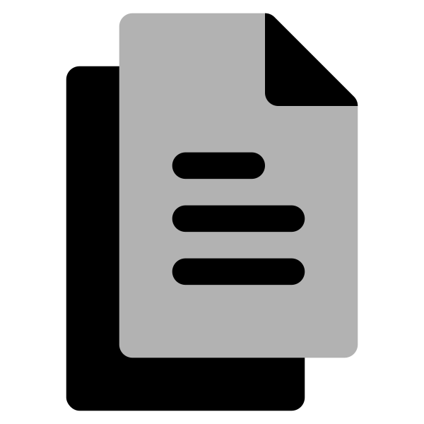 Document Page File Message Paper