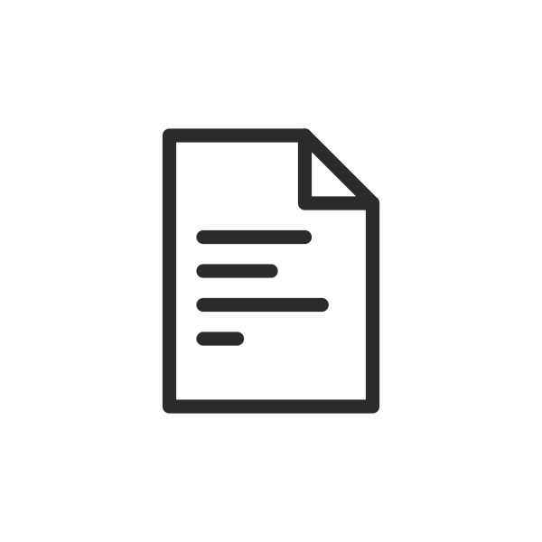 Blank Document Extension File Folder Format