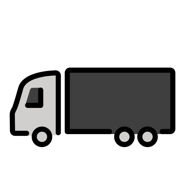 Articulated Lorry Svg File
