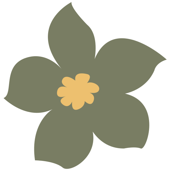 Flower Green Svg File