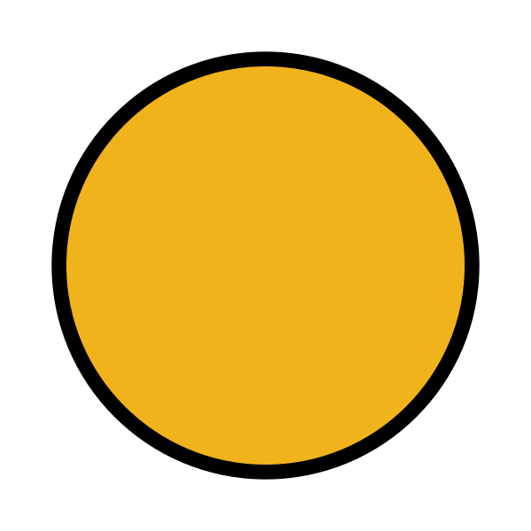 Orange Circle Svg File