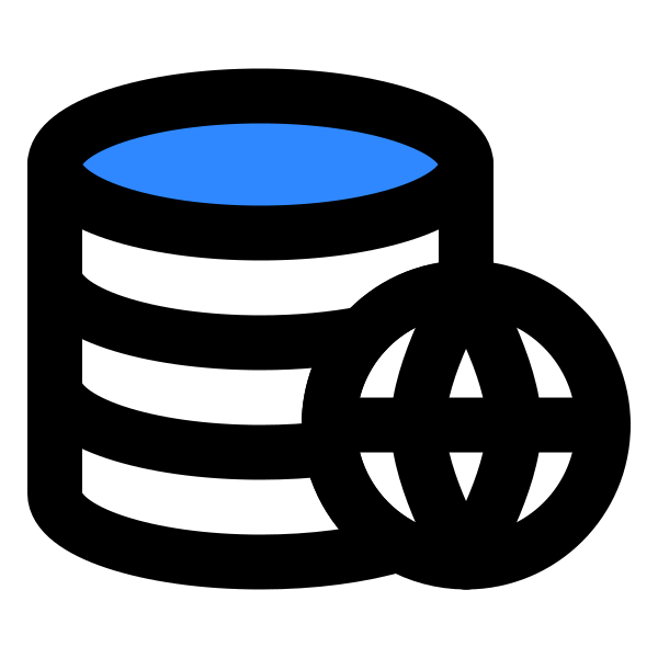 Database Network Svg File