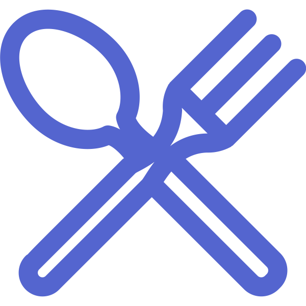 Sharp Icons Fork Spoon Svg File