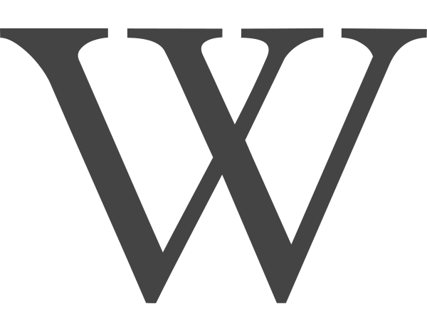 Wikipedia W Svg File