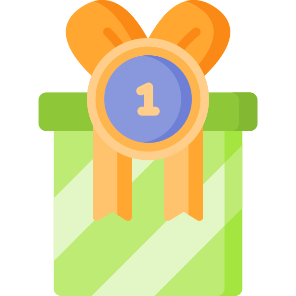 Present With Medal Svg File