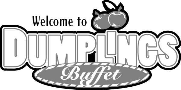 Dumplings Buffet Logo Svg File