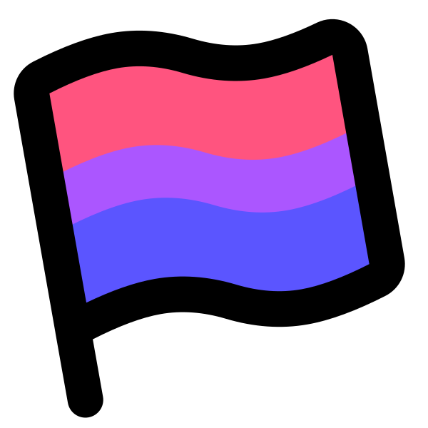 Biromantic Bisexual Flag Svg File