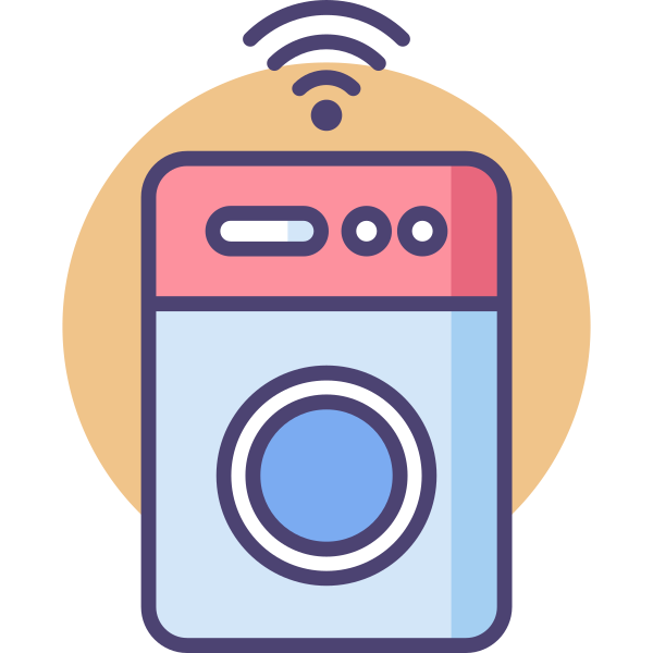 Smart Washing Machine Svg File
