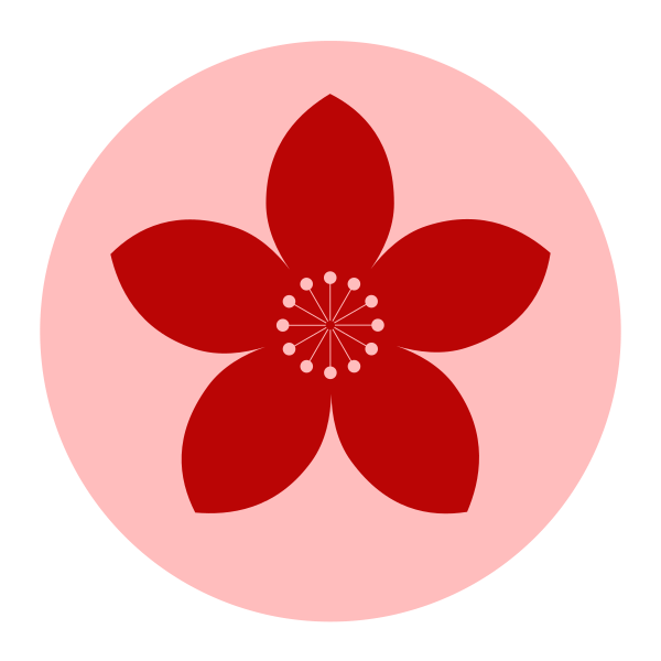 桃花 Svg File