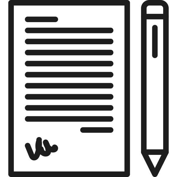 Business Contracts I Svg File