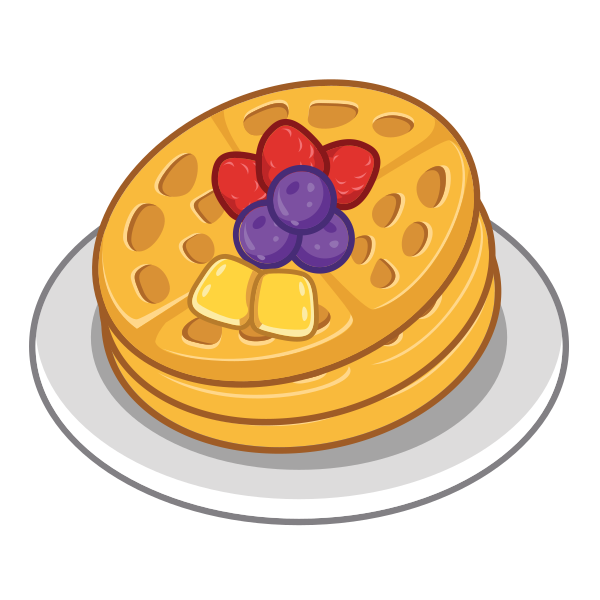 Waffles Svg File