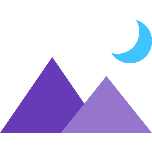 Night Landscape Svg File