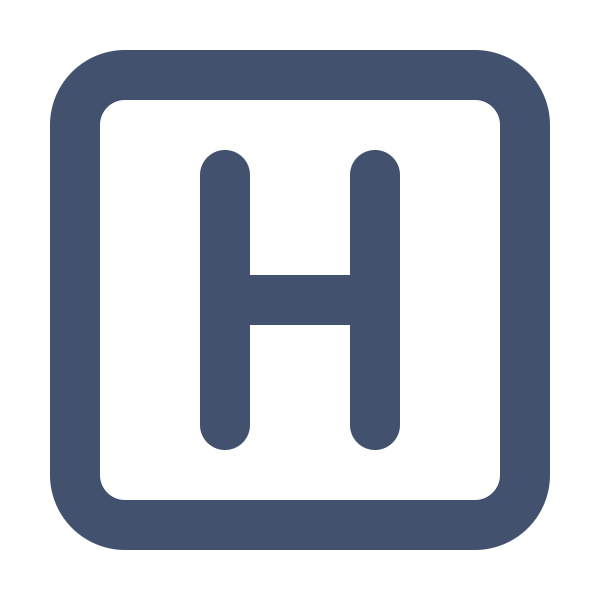 hospitalsquaresign Svg File