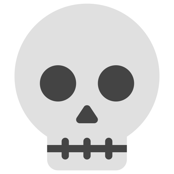 Objects Color Skull Svg File