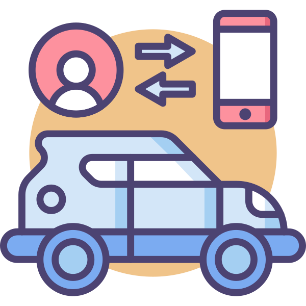 Connected Car Svg File