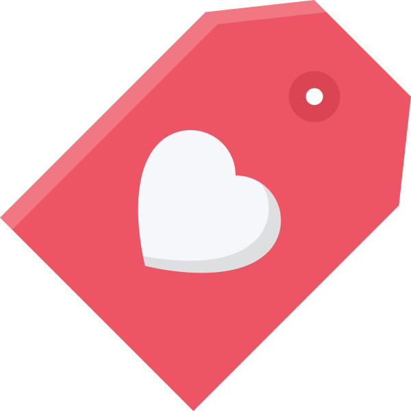 Heart Tag Svg File