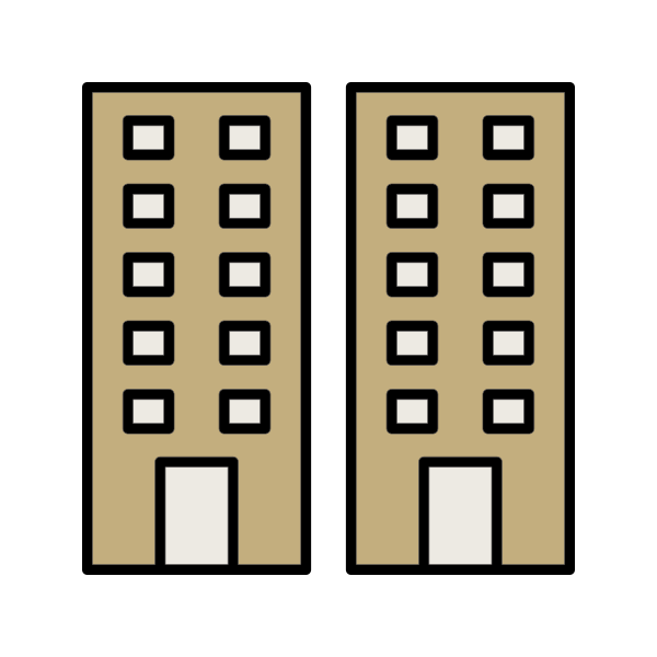 Offices Building Flats Svg File