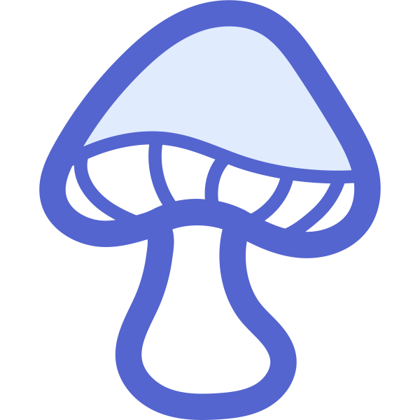 Sharp Icons Mushroom Svg File