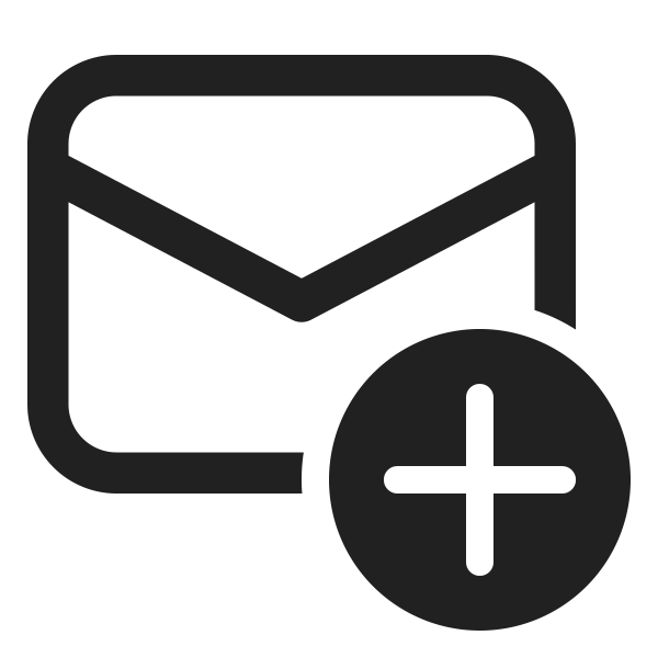 MailAdd Svg File