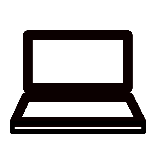 Laptop Desktop Computer Svg File