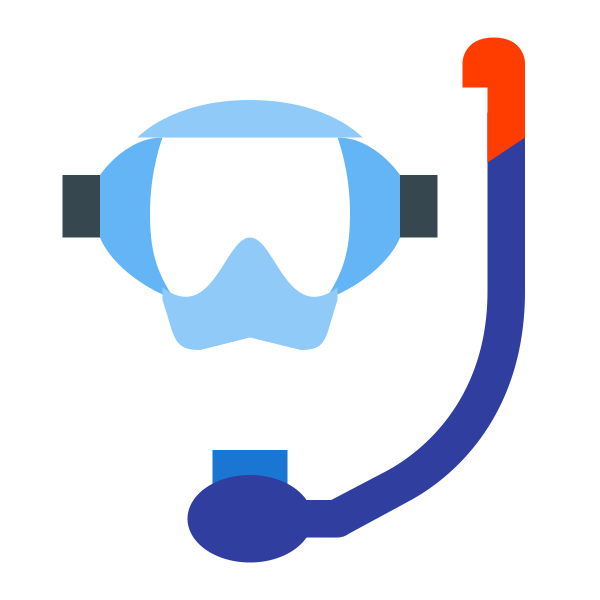 Mask Snorkel Svg File