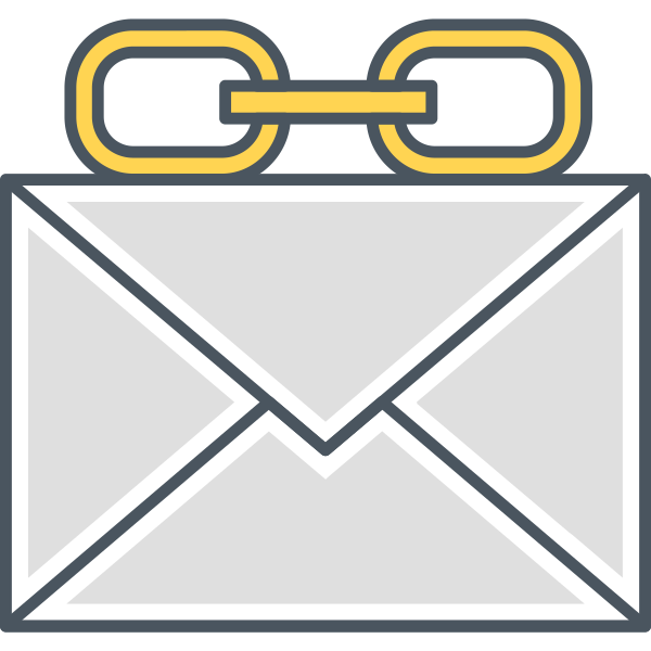 Mail Chain Svg File