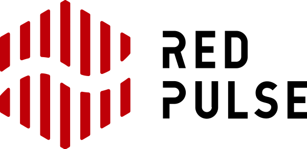 Red Pulse Phoenix Logo Svg File