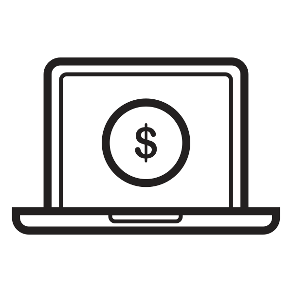 Bussiness Computer Finance 2 Svg File