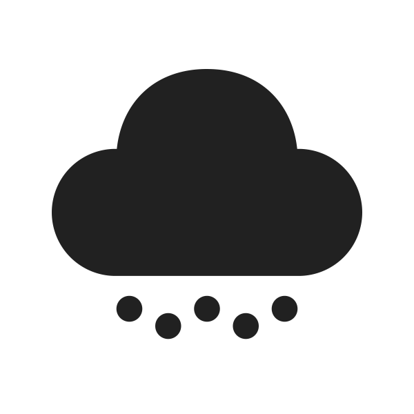 WeatherSnow1 Svg File