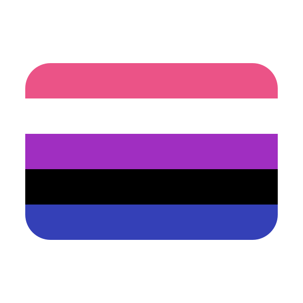 Gender Fluid Flag Svg File