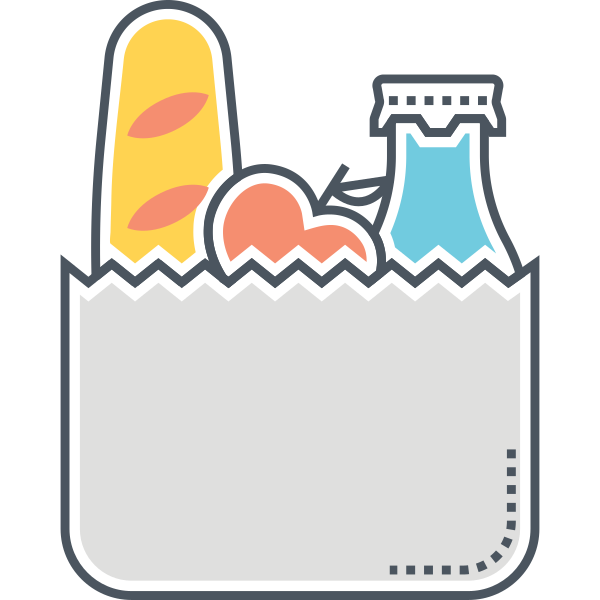 Groceries Svg File