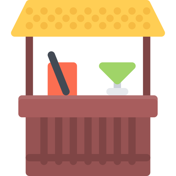 Beach Bar Svg File