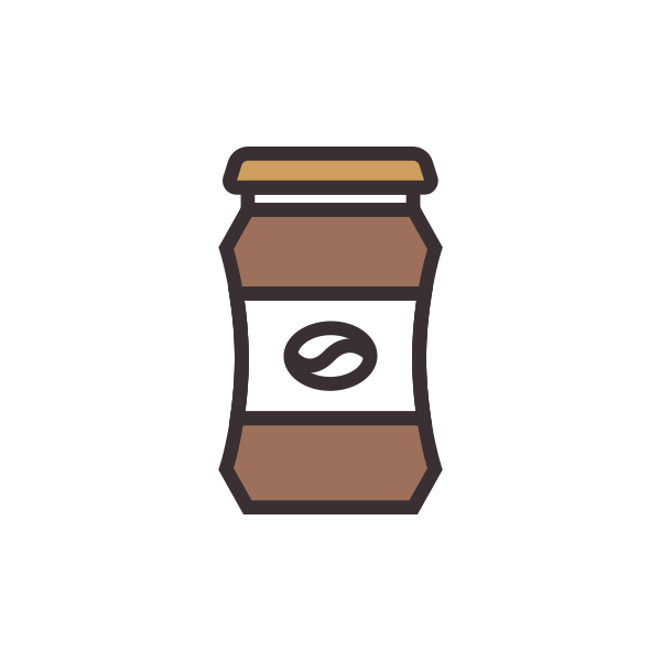 Instant Coffee Svg File
